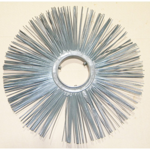 Щеточный диск (пластиковая обойма) беспроставочное D120*550 прямое