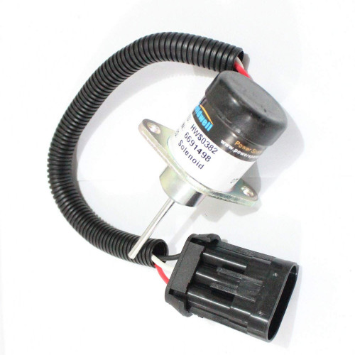 Соленоїд зупинки двигуна 1503ES12A5UC4S навантажувача Bobcat