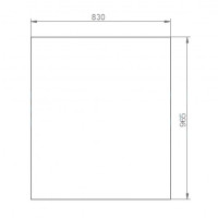 Скло кабіни 6908790 навантажувача Bobcat