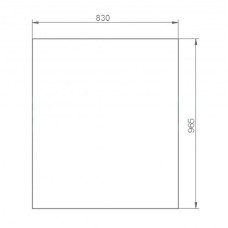 Скло кабіни 6908790 навантажувача Bobcat