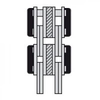 Цепь стрелы (подъёмного устройства) погрузчика 4x4 (37)
