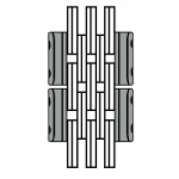 Цепь стрелы (подъёмного устройства) погрузчика 6x6 (38)