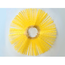 Щіточний диск (пластикова обойма) D120*550 зиг-заг