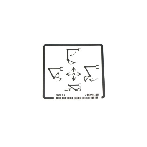 Наклейка Bobcat, 7152894