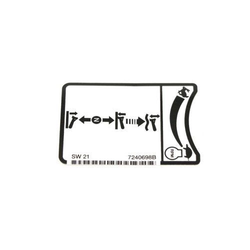 Наклейка Bobcat, 7240698