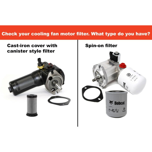 Комплект для обслуживания на 1000/2000 часов, канистровый фильтр Bobcat, 7316229