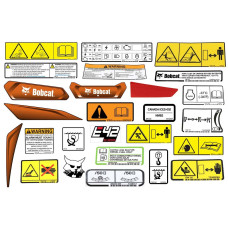 Комплект наклейок Bobcat, 7403726