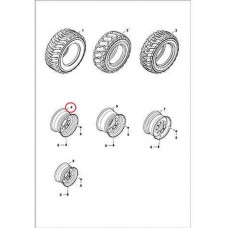 7247451 Колісний диск Bobcat