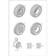 7144829 Колісний диск Bobcat