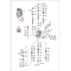 7222854 Гідророзподільник Bobcat