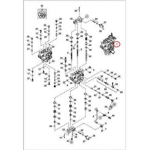 7297074 Гидрораспределитель Bobcat