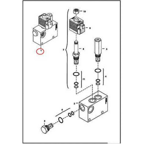 6683819 Гідророзподільник Bobcat