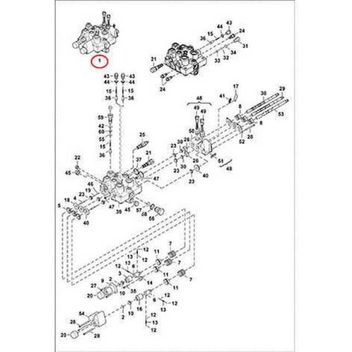 7113129 Гідророзподільник Bobcat
