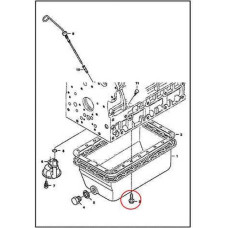 6653798 Болт піддону Bobcat