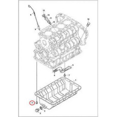7001138 Болт піддону Bobcat
