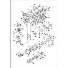 6698599 Болт кришки шатуна Bobcat