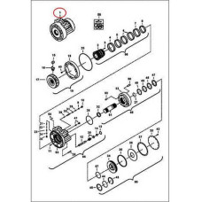6674738REM Гідромотор ходу Bobcat