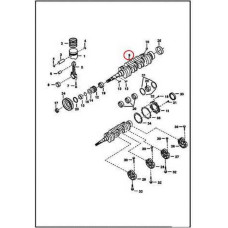 6691495 Вал колінчастий (59,94 mm) Bobcat