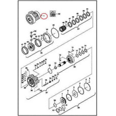 6688363REM Гідромотор ходу Bobcat