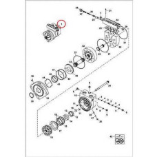 7312928 Гідромотор ходу Bobcat