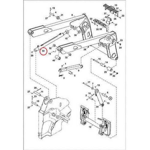 7256566 Гидроцилиндр стрелы Bobcat