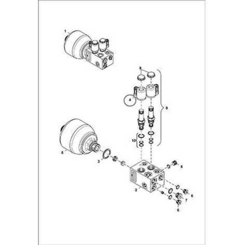 7000558 Котушка до/е гідроакумулятора (ARC) Bobcat
