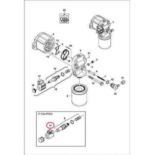 7274493 Котушка до/е Bobcat