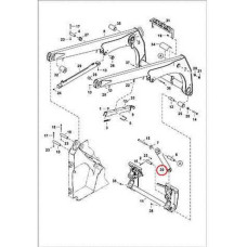 7275995 Гідроциліндр траверси Bobcat