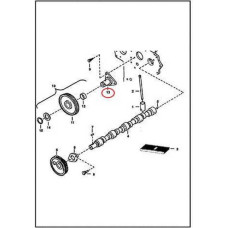 6684796 Вал шестірні проміжної Bobcat