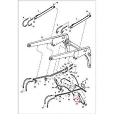 7113507 Гідроциліндр траверси Bobcat