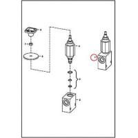 7230496 Клапан аварійного опускання стріли Bobcat