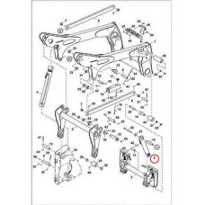 7236392 Гідроциліндр траверси, правий Bobcat