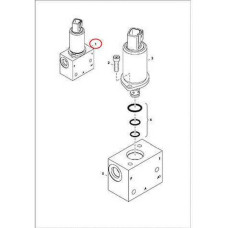 7231373 Клапан ходу Bobcat