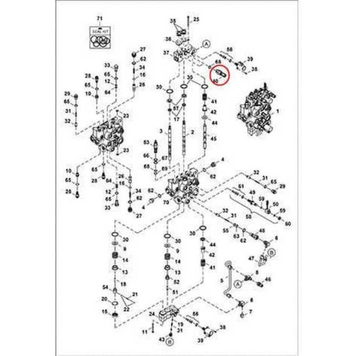 6676029 Клапан электромагнитный г/р Bobcat