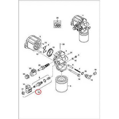 7308659 Клапан електромагнітний Bobcat