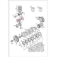 7008478 Втулка шатуна Bobcat
