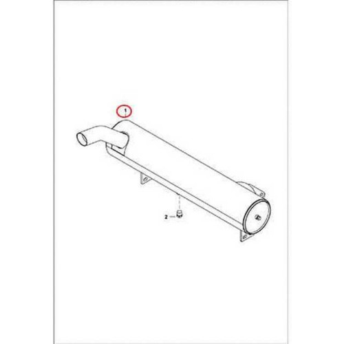 7149931 Глушитель Bobcat
