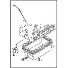 6685518 Картер масляний (піддон) Bobcat