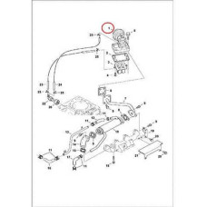 7012295 Клапан EGR Bobcat