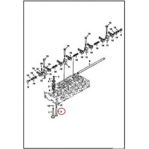 6655174 Клапан выпускной Bobcat