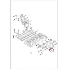 6698551 Колектор випускний Bobcat