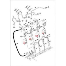 6670769 Кільце гумове Bobcat