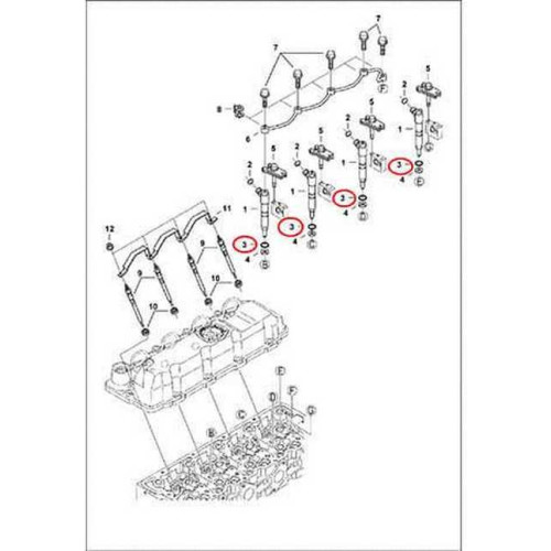 7000619 Кільце гумове Bobcat