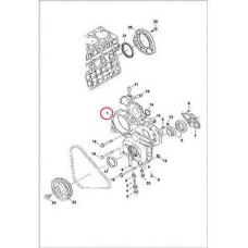 6698546 Корпус шестерень Bobcat