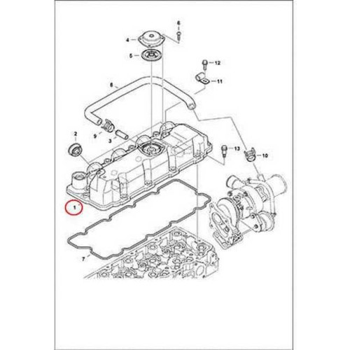 7000756 Кришка клапанна Bobcat