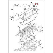 6688655 Кришка сапуна Bobcat