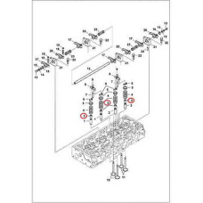 6670517 Манжета клапана (маслознімний ковпачок) Bobcat