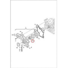 7008440 Муфта та напівмуфта насоса масляного двигуна Bobcat