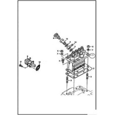 7020869 Насос паливний високого тиску (ТНВД) Bobcat