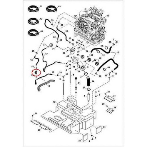 7219755 Насос топливоподкачивающий (ТННД) Bobcat